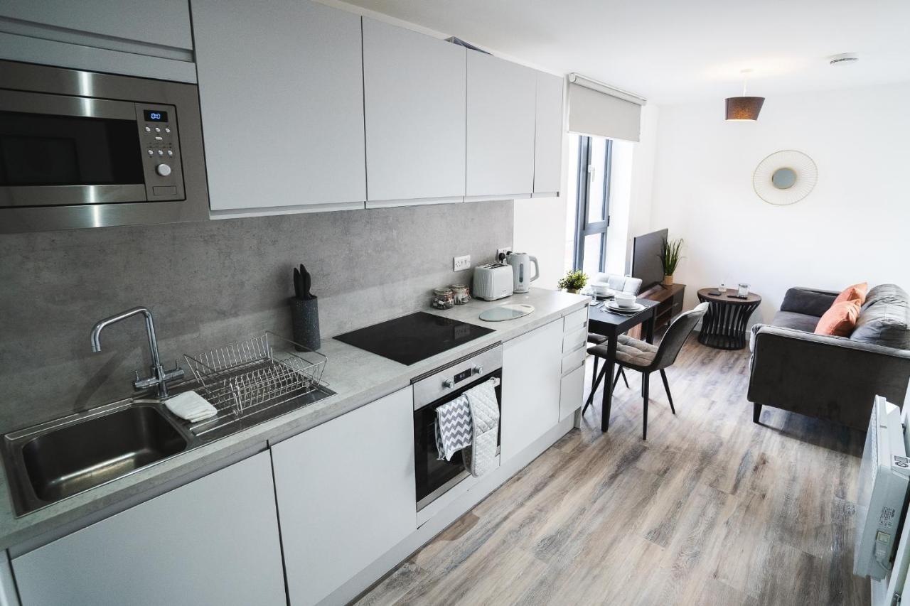 Central Studio - New - Free Wi-Fi - City Centre Sheffield Luaran gambar