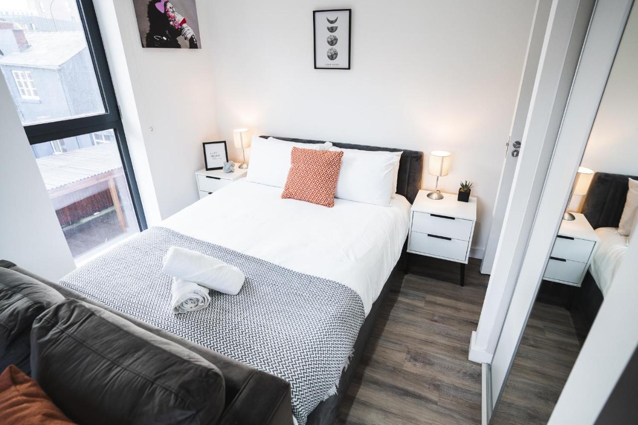 Central Studio - New - Free Wi-Fi - City Centre Sheffield Luaran gambar