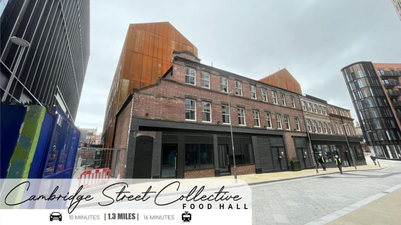 Central Studio - New - Free Wi-Fi - City Centre Sheffield Luaran gambar